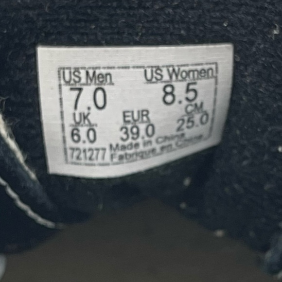 Vans Shoes Womens 8.5 Mens 7 Sk8 Hi 38 DX Pink Black Suede Ultra Cush Anaheim - Picture 11 of 12